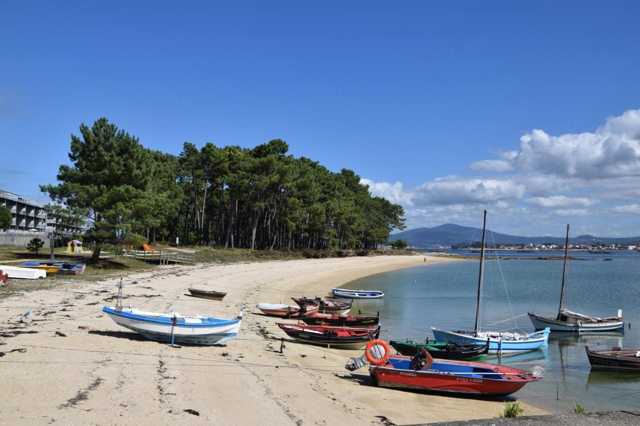 Maravilloso Apartamento De Playa En La Paradisiaca Illa De Arousa Exterior photo